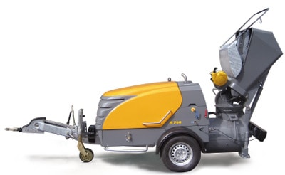 Pompa de sapa Putzmeister M 760 DHBS Stage V (incarcator  + troliu ) de vanzare